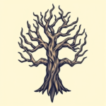 Anime Yggdrasil Tattoo