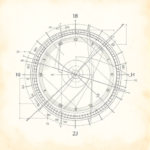 Artistic Sketch Coordinates Tattoo