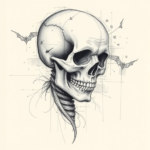 Artistic Sketch Death Tattoo