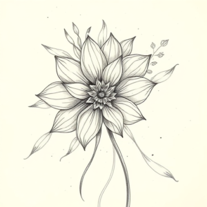 artistic-sketch-nature-tattoo