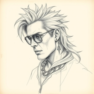 Artistic Sketch Rockstar Tattoo