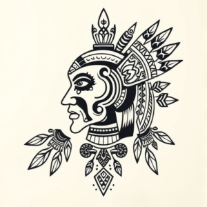 Aztec Band Tattoo