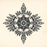 Aztec Coordinates Tattoo