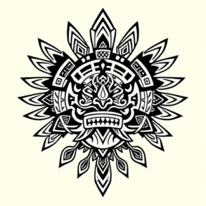 Aztec Fallout Tattoo