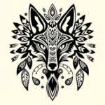 Aztec Fox Tattoo
