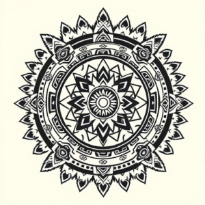 Aztec Mechanic Tattoo