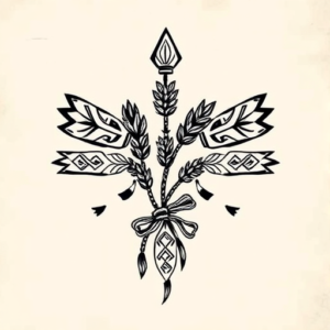 Aztec Rosemary Tattoo