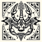 Aztec Scorpio Tattoo