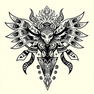 Aztec Succubus Tattoo