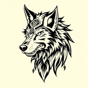 Aztec Werewolf Tattoo