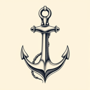 Bio-Organic Anchor Tattoo