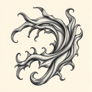 Bio-Organic Beach Tattoo