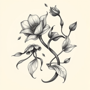 Bio-Organic Botanical Tattoo