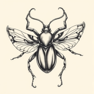 Bio-Organic Bug Tattoo