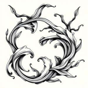 Bio-Organic Card Tattoo