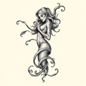 Bio-Organic Catrina Tattoo
