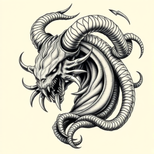 Bio-Organic Cerberus Tattoo