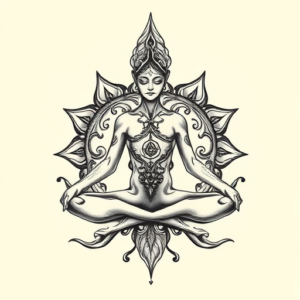 Bio-Organic Chakra Tattoo