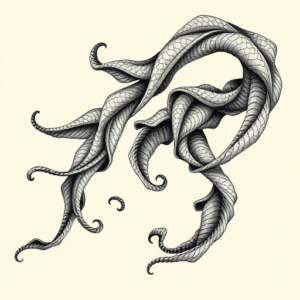 Bio-Organic Crochet Tattoo