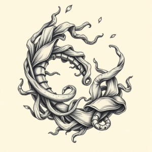 Bio-Organic Fallout Tattoo