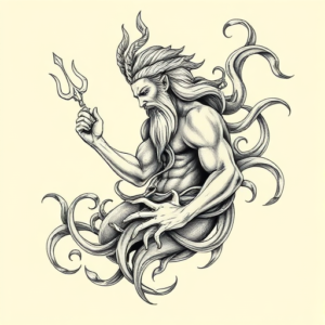 Bio-Organic God Tattoo