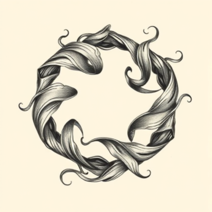 Bio-Organic Hexagon Tattoo