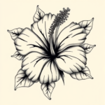 Bio-Organic Hibiscus Tattoo