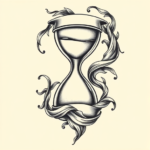 Bio-Organic Hourglass Tattoo