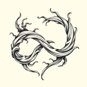 Bio-Organic Infinity Tattoo