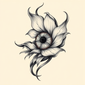 Bio-Organic Iris Tattoo