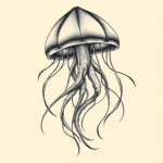 Bio-Organic Jellyfish Tattoo
