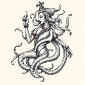 Bio-Organic Kali Tattoo