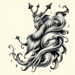 Bio-Organic King Tattoo