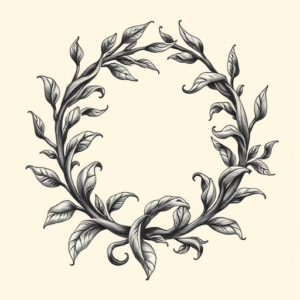 Bio-Organic Laurel Tattoo