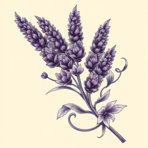 Bio-Organic Lavender Tattoo