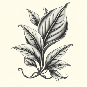 Bio-Organic Leaf Tattoo