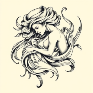 Bio-Organic Mary Tattoo