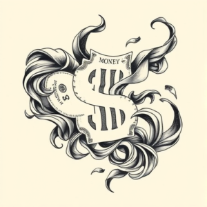 Bio-Organic Money Tattoo