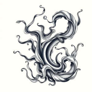 Bio-Organic Ocean Tattoo