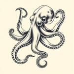 Bio-Organic Octopus Tattoo