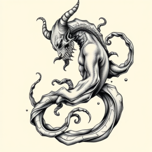 Bio-Organic Odin Tattoo