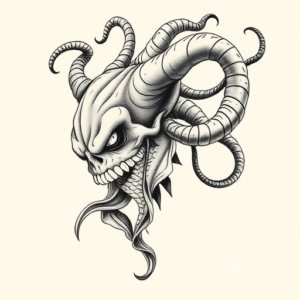 Bio-Organic Pennywise Tattoo