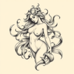 Bio-Organic Persephone Tattoo