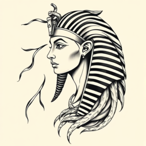 Bio-Organic Pharaoh Tattoo