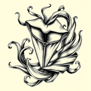 Bio-Organic Planchette Tattoo