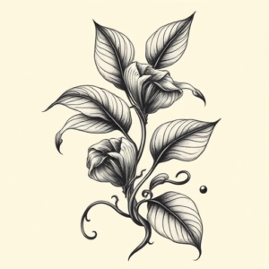 Bio-Organic Plant Tattoo