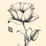 Bio-Organic Poppy Tattoo