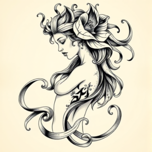 Bio-Organic Queen Tattoo