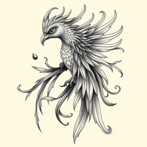 Bio-Organic Quetzal Tattoo