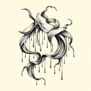 Bio-Organic Rain Tattoo
